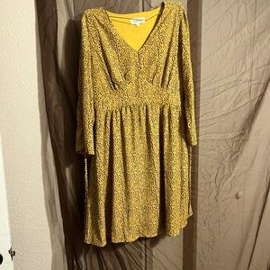 Polka dot yellow dress for sale